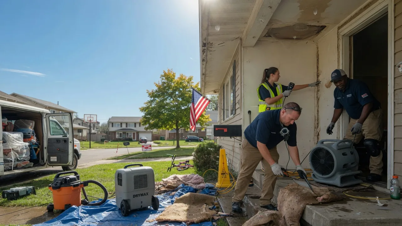 Water Damage Restoration in Camden, MI near me
